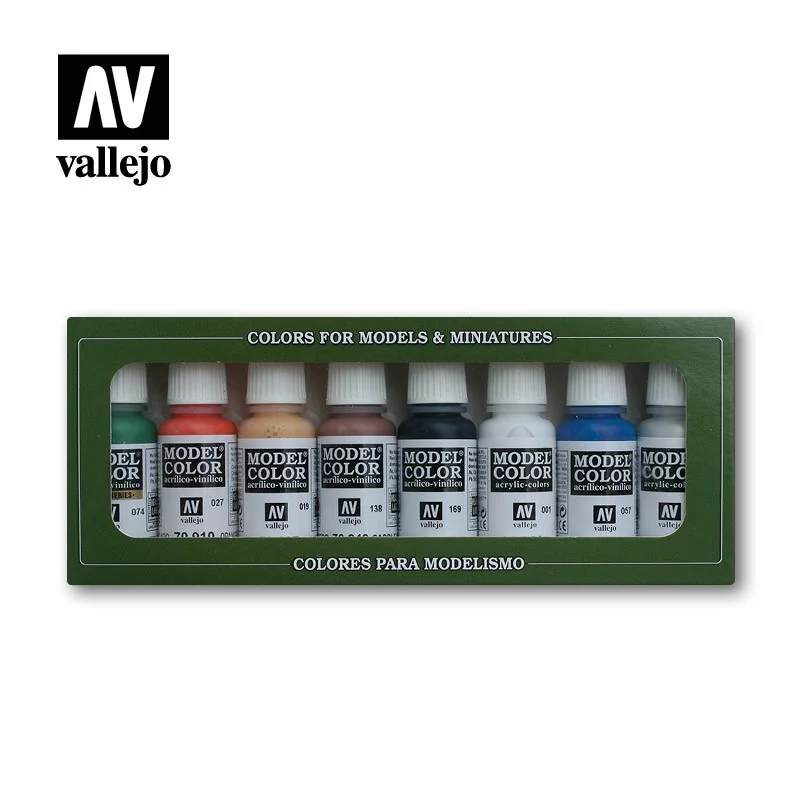 WARGAMES BASICS COLOR SET (8) 70103