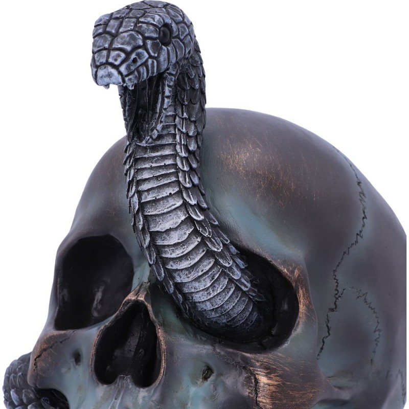 SERPENTINE FATE GOTHIC SNAKE SKULL