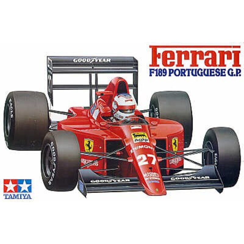 Maquette de voiture Ferrari F189 G.P. du portugal