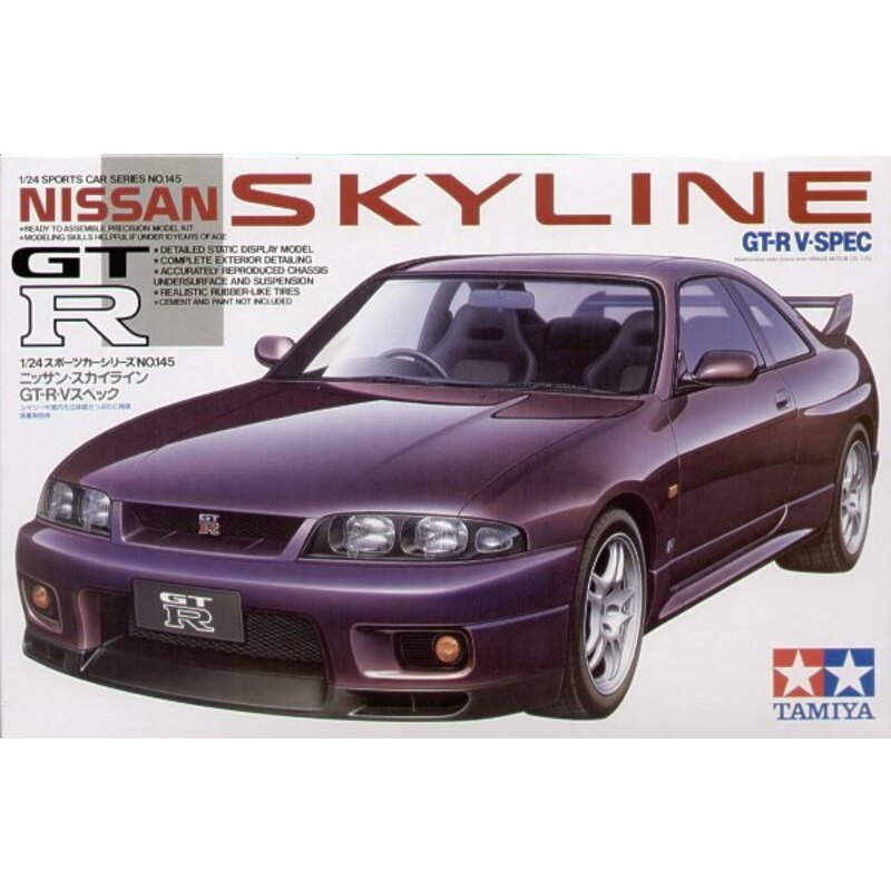 Maquette Tamiya Nissan Skyline GTR V spec chez 1001hobbies (Réf.24145)