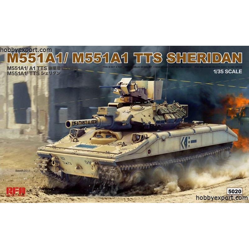 M551A1M551A1 TTS SHÉRIDAN