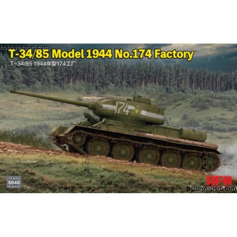 T34.85 MODÈLE 1944 NO.174 USINE