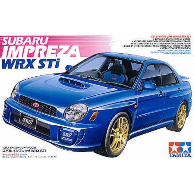 Maquette Subaru Imprezza WRX Sti