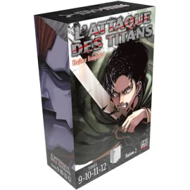 L'Attaque Des Titans - Coffret Tomes 9 À 12