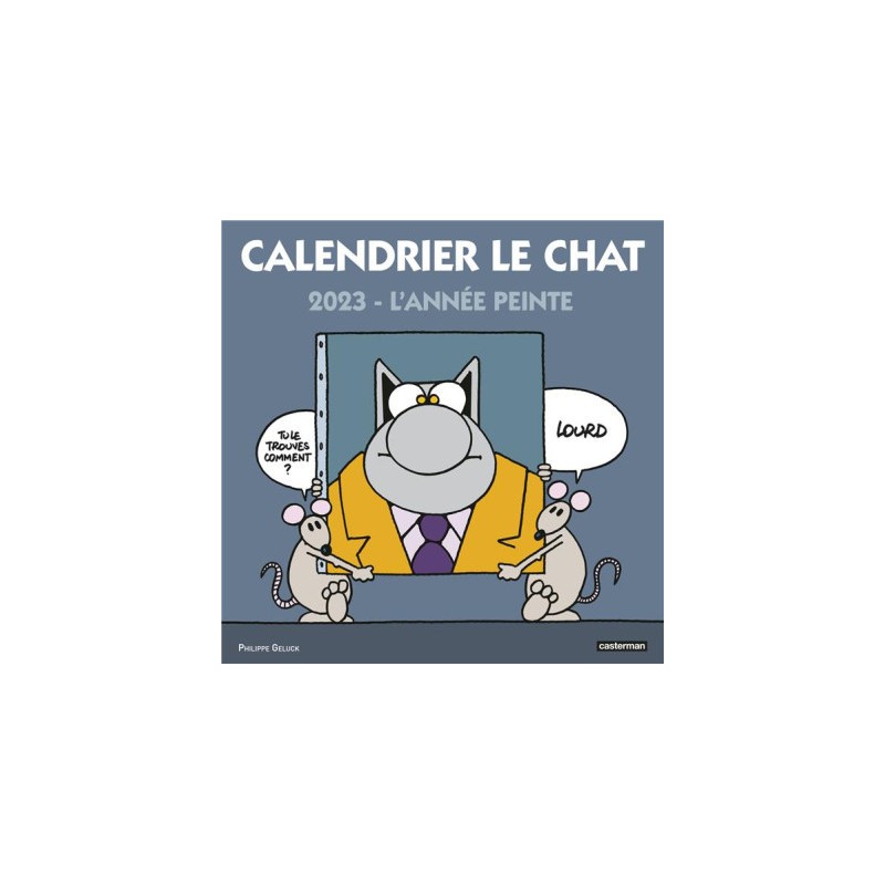 Calendrier Le Chat 