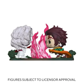 Figurine Tanjiro vs. Rui Funko POP!