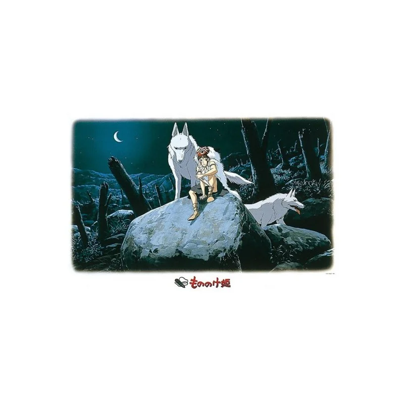 Puzzle PRINCESS MONONOKE SAN&MORO 1000PCS PUZZL