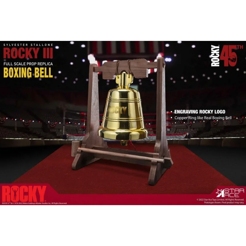 Rocky III réplique 1/1 Boxing Bell 30 cm