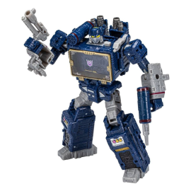 Figurine articulée Transformers Generations Legacy Voyager Class figurine Soundwave 18 cm