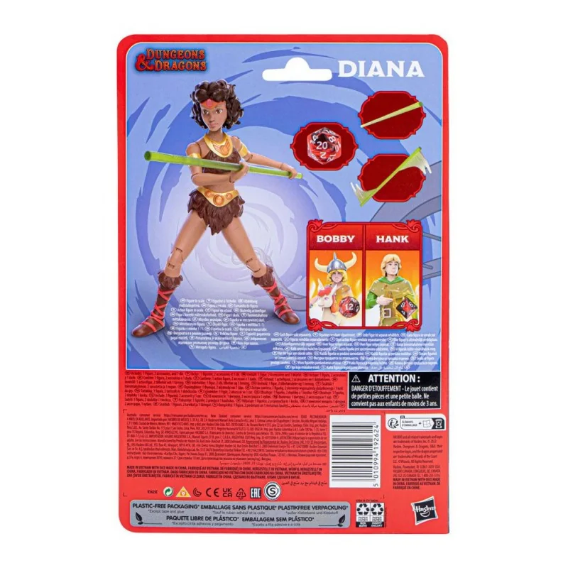 Dungeons & Dragons Cartoon Classics (Le Sourire du dragon) figurine Diana 15 cm