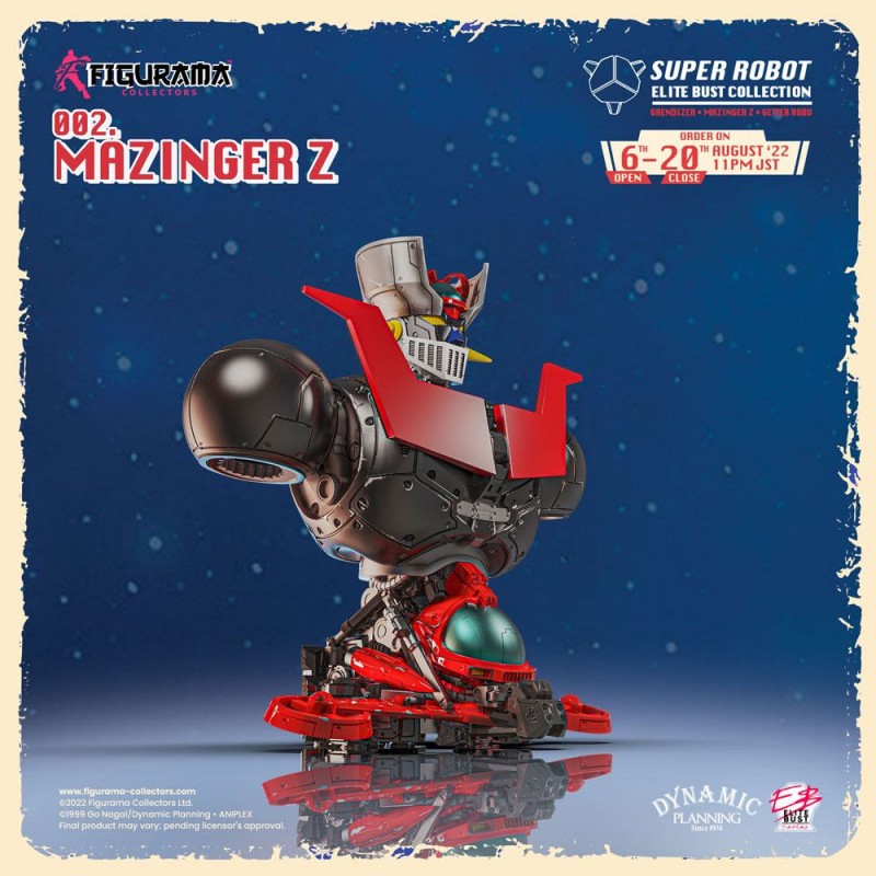 Buste Mazinger Z buste Super Robot Elite 1/3 Mazinger Z 26 cm
