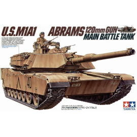 Maquette Char M1A1 Abrams avec canon de 120mm