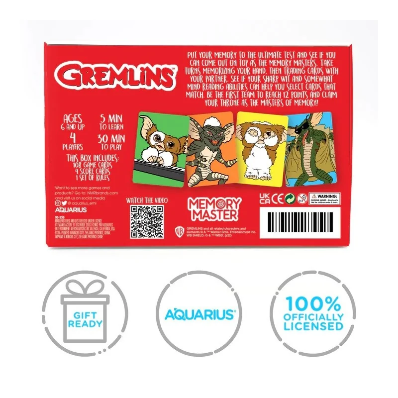 GREMLINS MEMORY CARD GAME