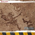 PWORK BADLANDS GAMING MAT 4x4 Ft