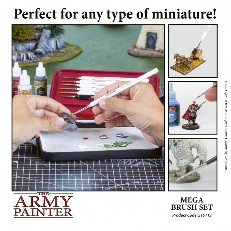 The army painter MEGA BRUSH SET chez 1001hobbies (Réf.70472)