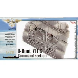 Intérieur de U-Boot Type VIIc compartiment de commandement (pour maquettes Revell) 