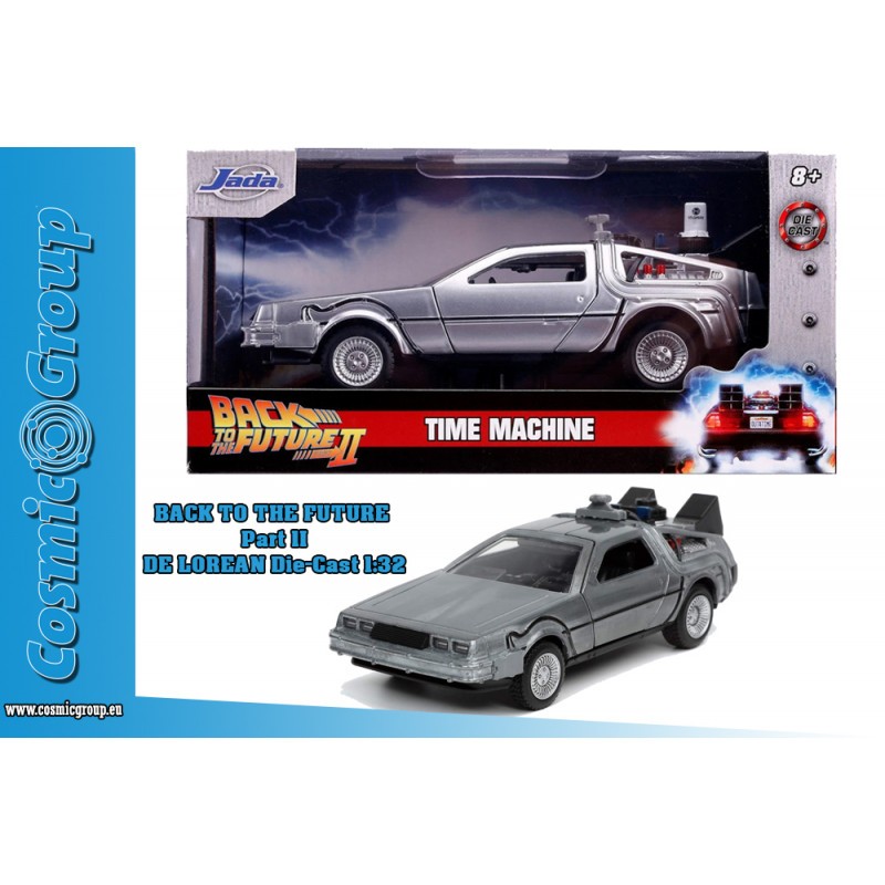 BTTF II DELOREAN DIE CAST 1:32