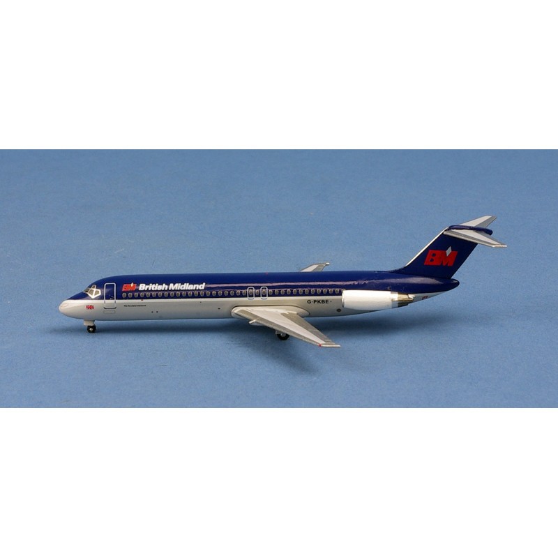 British Midland Douglas DC-9/32 G-PKBE