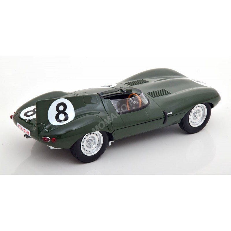 JAGUAR D-TYPE NEZ LONG 8 BEAUMAN/DEWIS 24H DU MANS 1955