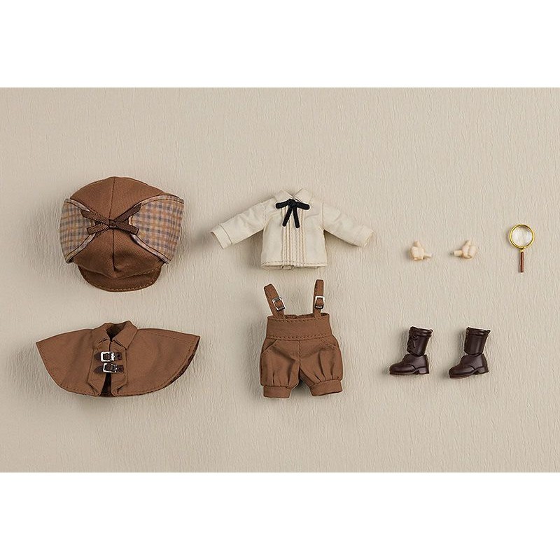 Accessoires pour figurines Accessoires pour figurines Nendoroid Doll Outfit Set Detective - Boy (Brown)