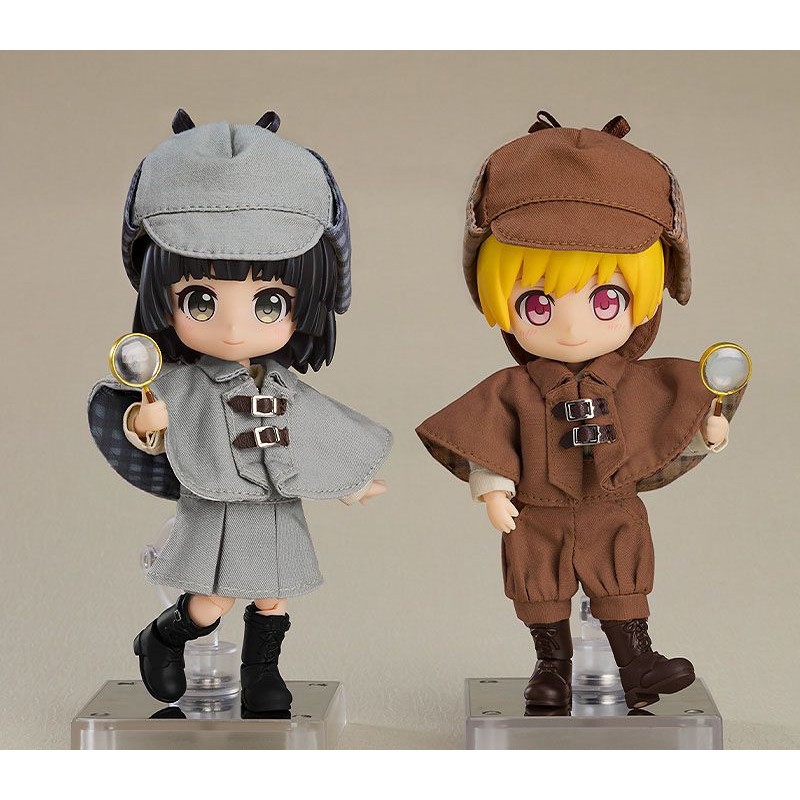 GSC16681 Accessoires pour figurines Nendoroid Doll Outfit Set Detective - Boy (Brown)