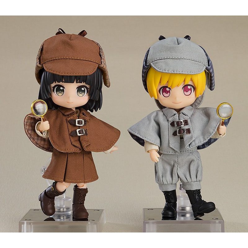 GSC16683 Accessoires pour figurines Nendoroid Doll Outfit Set Detective - Girl (Brown)