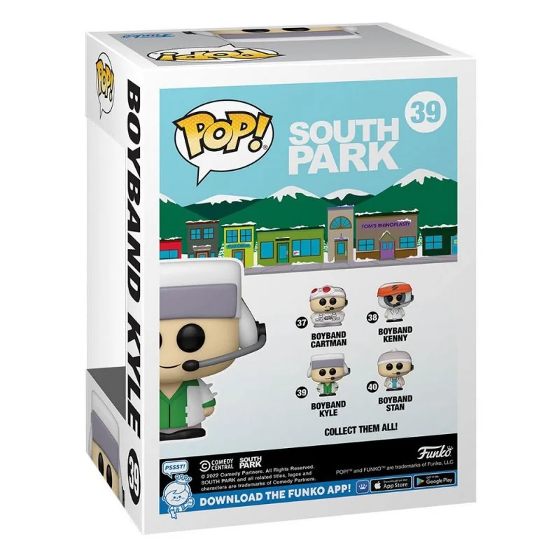 South Park 20th Anniversary POP! TV Vinyl figurine Boyband Kyle 9 cm