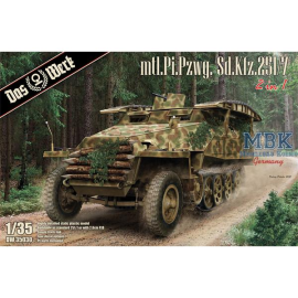 Mtl.Pi.Pzwg. Sd.Kfz.251/7 Ausf.D (2 en 1)