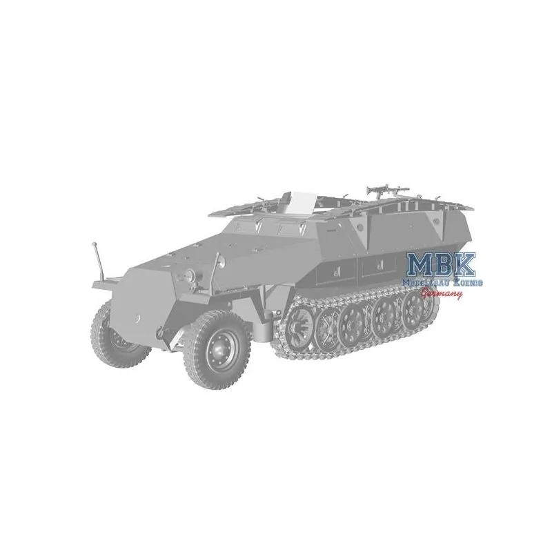 Mtl.Pi.Pzwg. Sd.Kfz.251/7 Ausf.D (2 en 1)