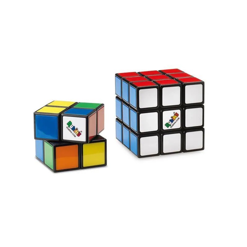 Jeu de societe Rubik's Cube Coffret Duo 3x3 + 2x2