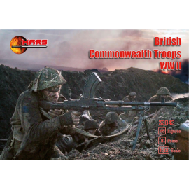 Figurine Les troupes du Commonwealth britannique WWII