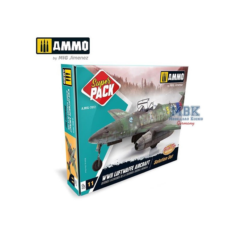 SUPER PACK Avion Luftwaffe WWII