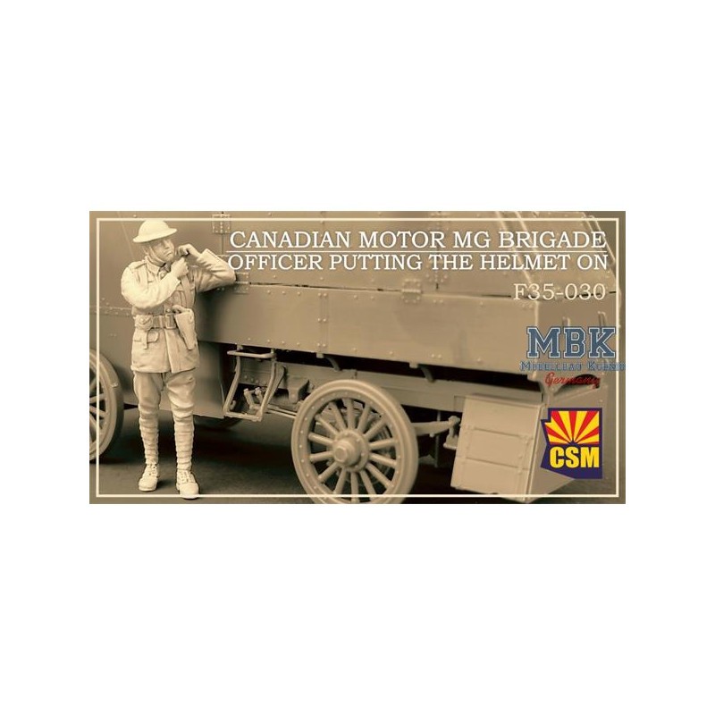 Canadian Motor MG Brigade Offc. mettre un casque