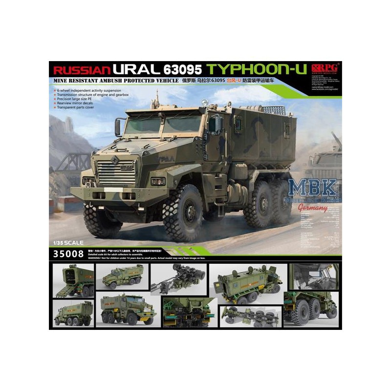 Russe URAL 63095 Typhon-U MRAP