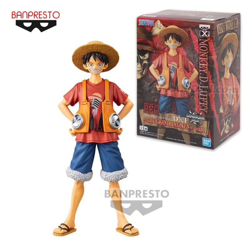 Figurine Bandai One Piece DXF The Grandline Men Vol 1 Luffy 16cm 