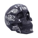 BLACK TATTOO SKULL MONEY BOX