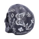 BLACK TATTOO SKULL MONEY BOX