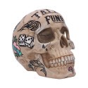 BONE TATTOO SKULL MONEY BOX