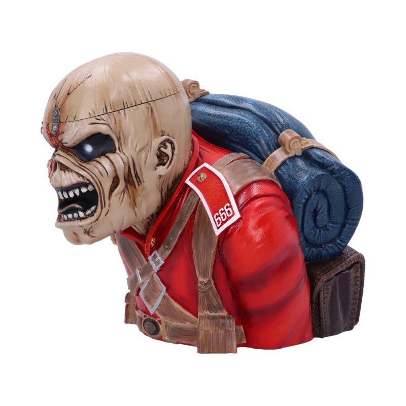 IRON MAIDEN THE TROOPER BUST BOX