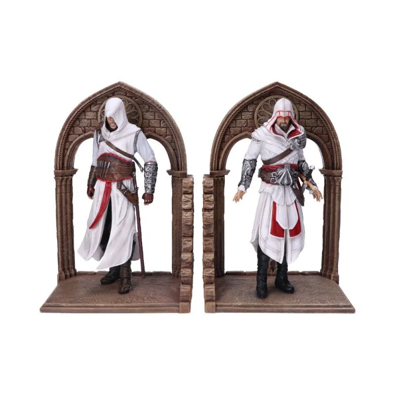 ASSASSIN CREED EZIO AND ALTAIR BOOKEND