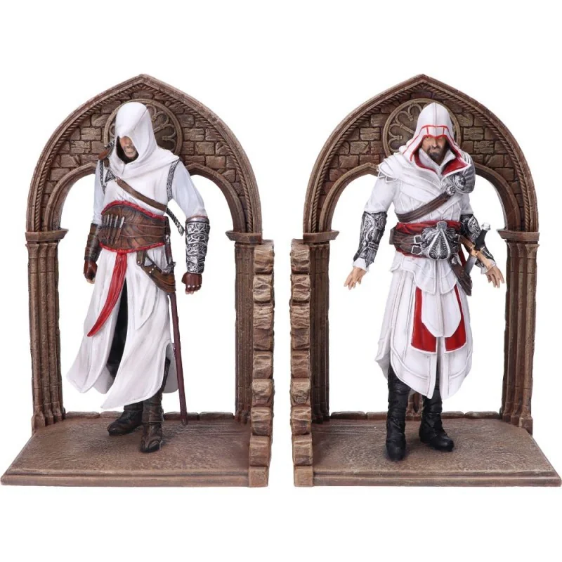 ASSASSIN CREED EZIO AND ALTAIR BOOKEND