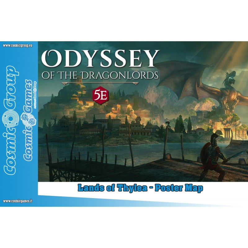 ODYSSEY OTD LANDS OF THYLEA POSTER MAP