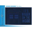 DOCTOR WHO TARDIS RUBBER DOORMAT