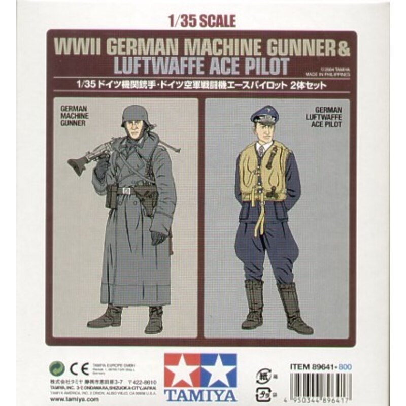 Mitrailleur et As allemand