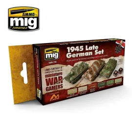 WARGAME LATE GERMAN 1945 COLOR SET 7118