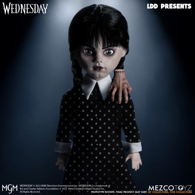 Figurine Mezco toys LDD PRESENTS WEDNESDAY chez 1001hobbies (Réf.89265)