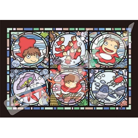  PONYOS 208 PCS STAINED GLASS PUZZLE
