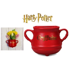 HP GRYFFINDOR CAULDRON WALL VASE SHAPED