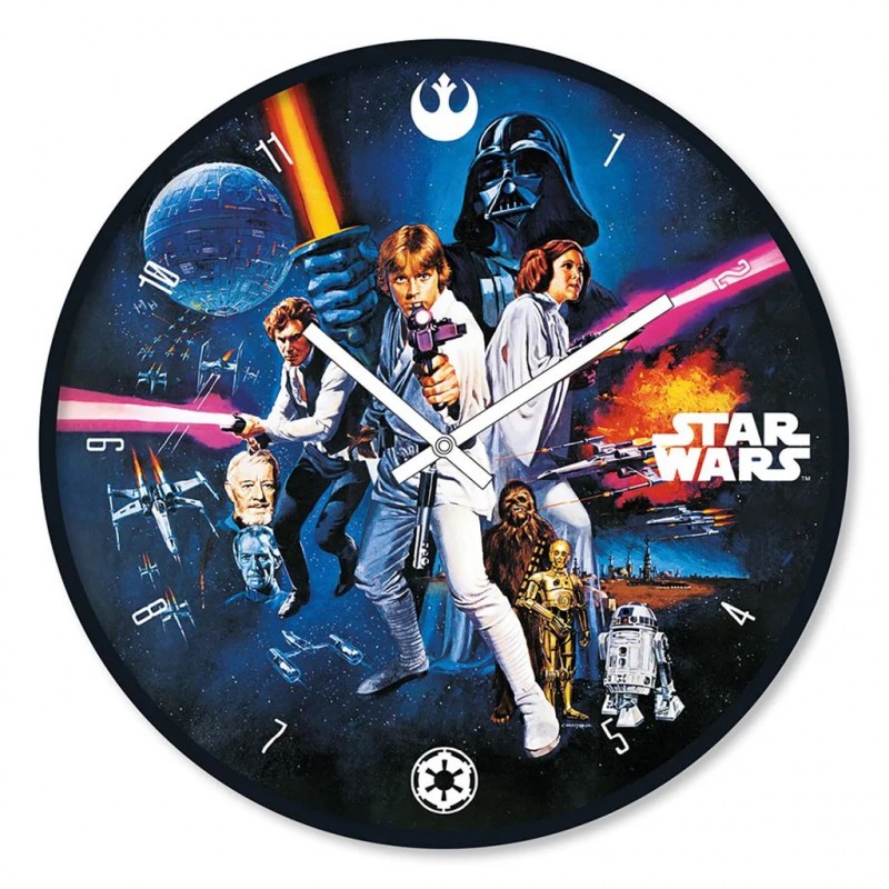 STAR WARS NEW HOPE WALL CLOCK