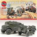 25pdr Field Gun and Quad Tractor 'Vintage Classic series'